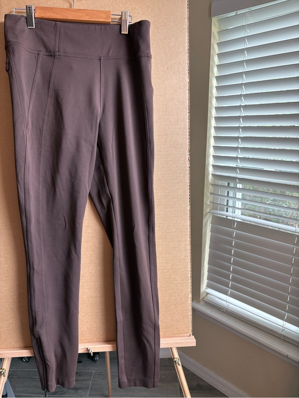 Athleta Chocolate Brown High-Rise Leggings